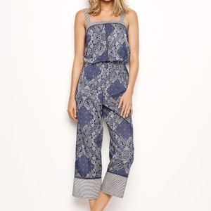 Victoria's Secret Blue Bandana Jumpsuit
